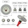OGUNKE 91T Spur Gear Slipper Clutch 48dp Spur Gear Differential Gear with 21T 19T 17T Pinions Gear Set for 1/10 Arrma Senton 4X4 550 / Granite 4X4 550 / Typhon 4X4 550 Replace Part# ARA311030 (Red) view 2