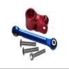 5Pc Set Upgrades Aluminum Servo Horn 25T with Tie Rod 1/10 Maxx Monster Truck 89076-4 RC Cars by GPM (red) view 1