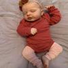 Pinky Reborn Realistic Baby Doll 20 Inch Weighted Newborn Baby Doll Sleeping Silicone Reborn Toddler Doll Magnet Pacifier Birthday Gifts Toys view 1