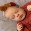 Pinky Reborn Realistic Baby Doll 20 Inch Weighted Newborn Baby Doll Sleeping Silicone Reborn Toddler Doll Magnet Pacifier Birthday Gifts Toys view 4