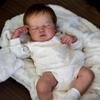 Pinky Reborn Realistic Sleeping Baby Doll 20 Inch Newborn Baby Doll Handmade Toddler Doll Magnet Pacifier Birthday Gifts Toys view 3