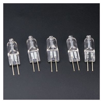 Lab Microscope Slides 5 Pcs Microscope Lamp Lighting G4 Halogen Lamp Bubble 6v 20w Microscope Parts (Color : 5PCS, Magnification : 25W)