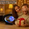 BEBEVOGUE Magnetic Levitation Floating Globe with LED Light Anti Gravity Levitating World Map Office Home Bedroom Desk Gadget Decor Unique Birthday Gift for Men Kids Husband Boss view 4