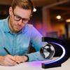 BEBEVOGUE Magnetic Levitation Floating Globe with LED Light Anti Gravity Levitating World Map Office Home Bedroom Desk Gadget Decor Unique Birthday Gift for Men Kids Husband Boss view 2