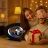 BEBEVOGUE Magnetic Levitation Floating Globe with LED Light Anti Gravity Levitating World Map Office Home Bedroom Desk Gadget Decor Unique Birthday Gift for Men Kids Husband Boss view 4