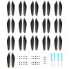 32Pcs Propellers for DJI Mini 3 Pro/Mini 4 Pro Drone Accessories Replacement Prop Blades Low Noise Exclusive Screws & Screwdrivers Gold Tips view 1