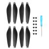 32Pcs Propellers for DJI Mini 3 Pro/Mini 4 Pro Drone Accessories Replacement Prop Blades Low Noise Exclusive Screws & Screwdrivers Silver Tips view 2
