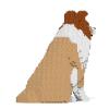 JEKCA Shetland Sheepdog 03S-M01 | Dog Plastic Building Blocks | Age 14+ view 4
