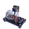 LeTkingok Single-Cylinder Vertical Reciprocating Hall Motor, Electromagnetic Engine Scientific Experimental Model Science and Education Toy view 2