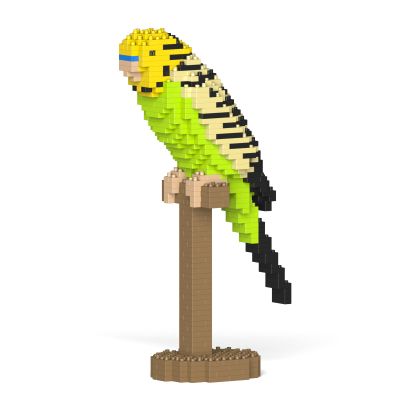 JEKCA Budgie 01S-M01 | Parrot Plastic Building Blocks | Age 14+