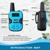 2Pcs Walkie Talkies for Kids Toys: Outdoor Toys for 3 4 5 6 7 8 9 10 11 12 Year Old Boys Girls Walkie Talkie Birthday Gifts - Long Range Camping Backyard Wakie-Talkies Party Favors Walky Talky view 3