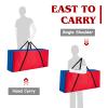 COSTWAY Giant 4 in A Row Carrying Bag, Storage Bag for Jumbo 4-to-Score Giant Game Set (Game Set Not Included), for Giant 4 in a Row Connect Game view 4