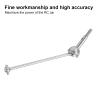 plplaaoo RC Drive Shaft,RC Metal CVD Drive Shaft, Stainless Steel Front Axle Drive Shaft Replacement for WLtoys 144001 144002 124018 124019 124017 124016 RC Crawler Car Upgrade Parts Accessory view 3