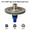 91T Spur Gear Slipper Clutch Set Upgrades Part Compatible with 1/10 Arrma Granite 4X4 550, Senton 4X4 550, Typhon 4X4 550, 91T 48DP Spur Differential Gear and 17T 19T 21T Pinions Gear Set, Blue view 2