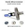 91T Spur Gear Slipper Clutch Set Upgrades Part Compatible with 1/10 Arrma Granite 4X4 550, Senton 4X4 550, Typhon 4X4 550, 91T 48DP Spur Differential Gear and 17T 19T 21T Pinions Gear Set, Blue view 4