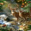 1000 Pieces Jigsaw Puzzle for Adults, Deer Animal Wooden Jigsaw Puzzle, Exercise Memory Relieve Stress Game Jigsaw Puzzle Family Activities Decompression Gifts view 1