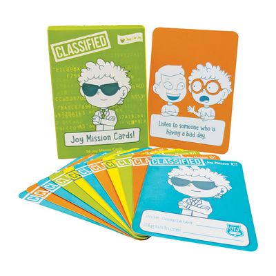Open The Joy Kindness Mission Cards for Kids | 56 Secret Missions to Build Empathy, Compassion & Social Skills | Fun Screen-Free Activity Game for Families & Classrooms | Ages 4+ | SEL Learning Cards