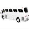 1966 PD4107 Buffalo Coach Bus Blank White Vintage Bus & Motorcoach Collection 1/87 Diecast Model by Iconic Replicas 87-0288 view 3