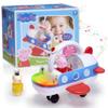 Wow! Stuff Peppa Pig Toys Clever Plane | Pre-School Learning Interactive Toy | 25+ Lights, Sounds and Phrases | Reacts to Motion Detection | for Toddlers Both Girls and Boys Ages 3+, White view 1