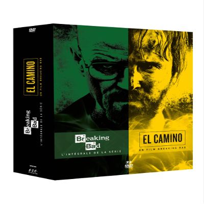 Breaking Bad (Complete Series) / El Camino: A Breaking Bad Movie - 22-DVD Box Set [ NON-USA FORMAT, PAL, Reg.2 Import - France ]