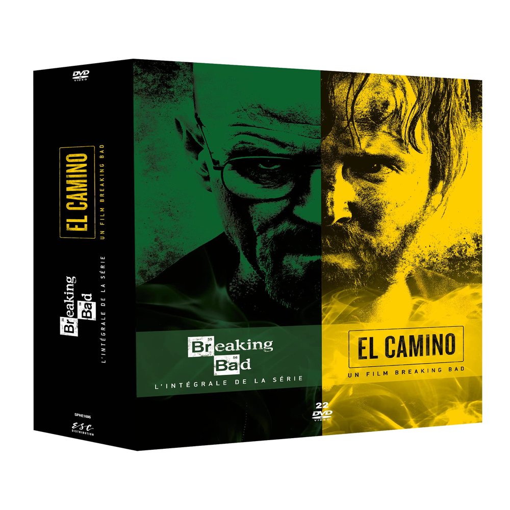 Breaking Bad (Complete Series) / El Camino: A Breaking Bad Movie - 22-DVD Box Set [ NON-USA FORMAT, PAL, Reg.2 Import - France ]