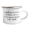Fancy Juggling 12oz Camper Mug, Juggling is not a Hobby. It's a Post-apocalyptic Life, For Friends, Present From, For Juggling view 2