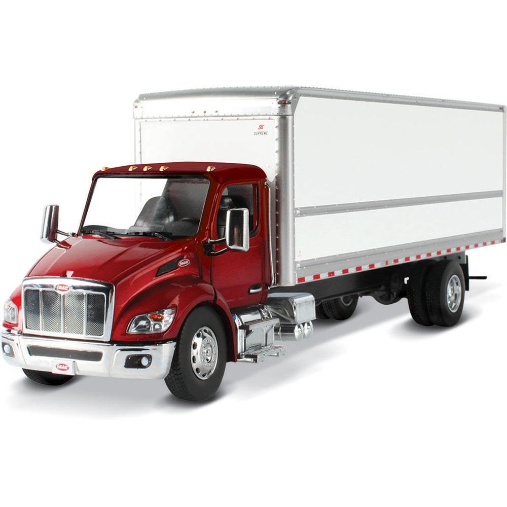 1:32 Peterbilt Model 536 Supreme Signature Van - Red Cab & White Body