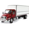 1:32 Peterbilt Model 536 Supreme Signature Van - Red Cab & White Body view 1