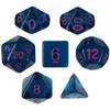 Deluxe Series 4 Fantasy Dice - Set of 7 Dice (Choose)! (Argon Ocean) view 2