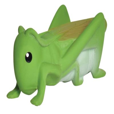 Grasshopper made of natural rubber. TIKIRI