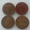 Rare Liberty Cap Half Cent 1794-1797 Full Set 4 pcs American US Restrike Coins. Discover Now! view 1
