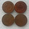 Rare Liberty Cap Half Cent 1794-1797 Full Set 4 pcs American US Restrike Coins. Discover Now! view 2