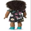 American Girl Truly Me 18-inch Doll #112 with Brown Eyes, Dark-Brown Hair, Deep Skin, Black T-shirt Dress, For Ages 6+ view 4