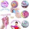 24 Pack Slime kit, Butter Slime, Macaroon Colors Cake Donut and Fruit Party Favors Slime Stretchy and Non-Sticky, Stress Relief Toy for Kids Partys view 3