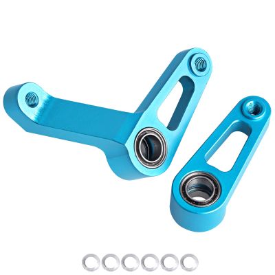 Hobbifire Steering Arms Aluminum Replace 22033 for Tamiya TD4 Built-in Ball Bearings