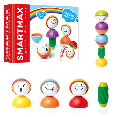 SmartMax My First Hide and Seek Magnetic Building Toy STEM Learning Set Ages 1-3