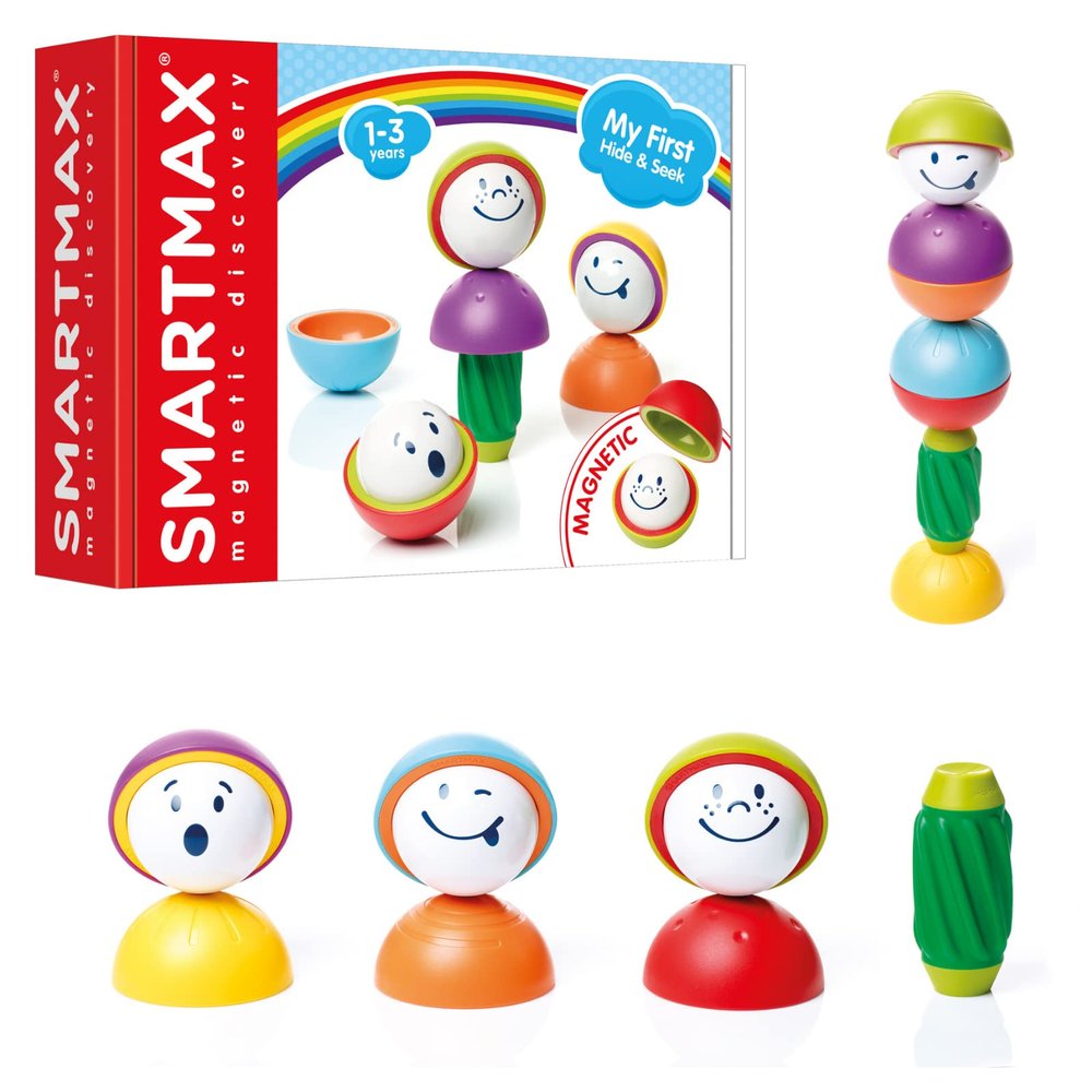 SmartMax My First Hide and Seek Magnetic Building Toy STEM Learning Set Ages 1-3