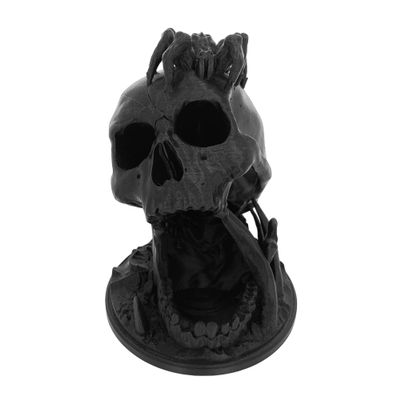 EnderToys Dice Skull DND Dice Tower Compatible with Dungeons and Dragons, 28mm Miniature Wargaming, Tabletop RPGs, Wargame Scenery