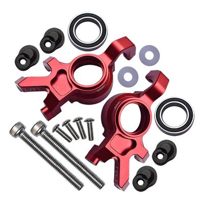 16Pc Set Upgrades Aluminum Front Oversized Knuckle Arm for 1/5 X-Maxx 6S / 8S Monster Truck RC Cars