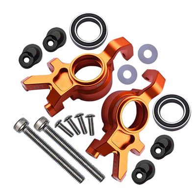 16Pc Set Upgrades Aluminum Front Oversized Knuckle Arm for 1/5 X-Maxx 6S / 8S Monster Truck RC Cars