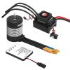 3650 5900KV Sensorless Brushless RC Motor 120A Brushless ESC & Program Card Set Waterproof Motor ESC Combo 3.175mm Shaft Motor for 1:10 Scale RC Car Truck Update Parts view 1