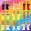 Miunana 5 Pairs Doll Socks for 18 Inch Girl Doll - Includes Striped, Two-Tone, and Solid Color Socks in 9 Colors view 3