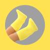 Miunana 5 Pairs Doll Socks for 18 Inch Girl Doll - Includes Striped, Two-Tone, and Solid Color Socks in 9 Colors view 4