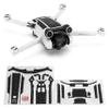 WRAPGRADE Skin Stickers Compatible with DJI Mini 3 Pro | Accent Color (Black Bumpy CAMO) view 1