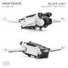 WRAPGRADE Skin Stickers Compatible with DJI Mini 3 Pro | Accent Color (Black Bumpy CAMO) view 4
