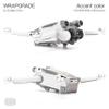 WRAPGRADE Skin Stickers Compatible with DJI Mini 3 Pro | Accent Color (Coloration-X) view 4