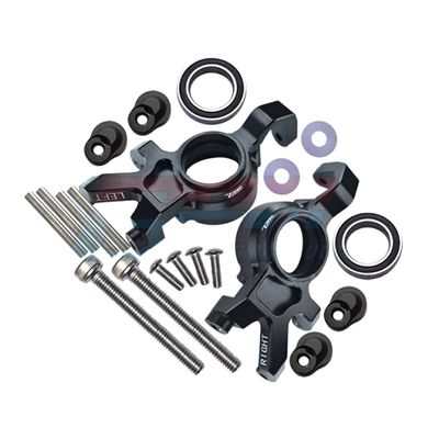 16Pc Set Upgrades Aluminum Front Oversized Knuckle Arm for 1/5 X-Maxx 6S / 8S Monster Truck RC Cars