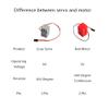 Sparkleiot 2kg 360 Degree Continuous Rotation Programmable Motor Geekservo Dual Output Shaft Compatible with Standard Building Blocks for Microbit Raspberry PiPack of 2pcs view 2