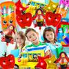 20 Pcs Back to School Balloons, Colorful School Bus Balloons Pencil Apple Crayon Foil Mylar Balloon for Party Decorations Supplies view 2