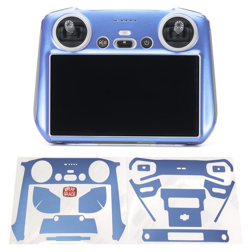 WRAPGRADE Skin Stickers Compatible with DJI RC (Celeste Blue)